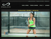 Tablet Screenshot of endlessport.com
